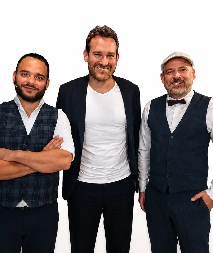 Les trois formateurs HypnoTeam